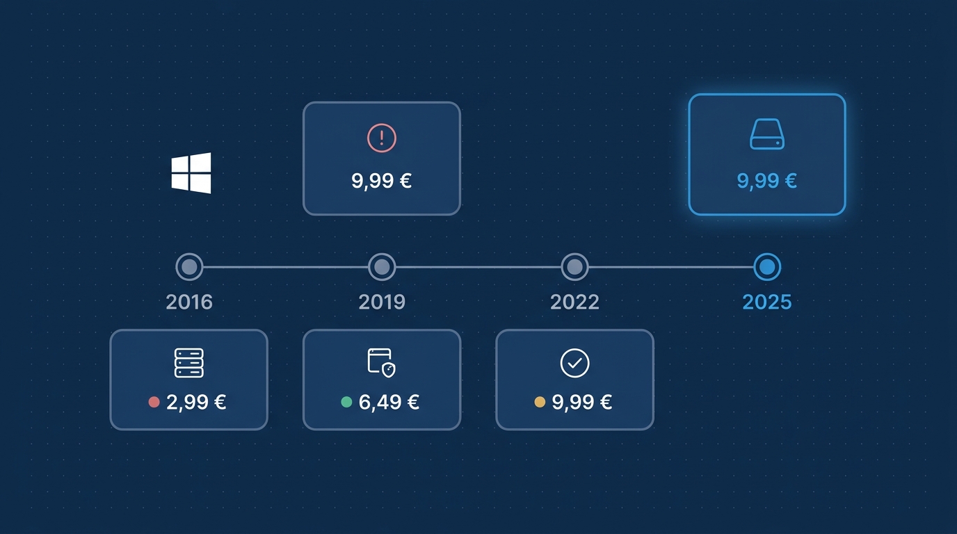Windows-Server-Lizenz im VPS